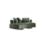 Manhattan Comfort 2-Piece Verandah 90.6 in. Sofa and 112 in. XL Sofa in Olive Green 2-SFLS1617-OG - alternate 5